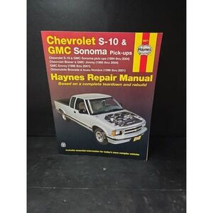 Haynes 24071 Chevrolet S-10 & GMC Sonoma Pick-ups & Others Repair Manual Service